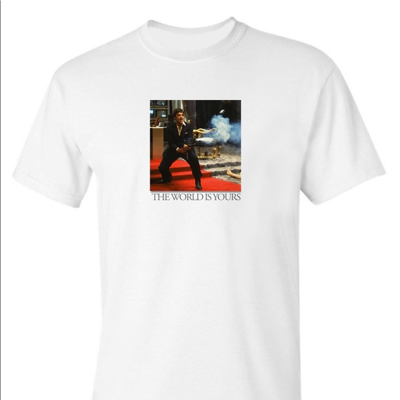 🆕Scarface the world is yours T-shirt - Picture 2 of 2